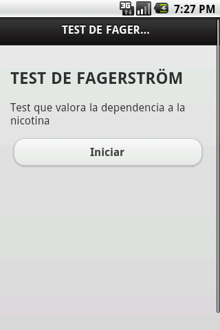Test de Fagerström