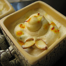 Shrikhand - A creamy yogurt pudding with cardamom