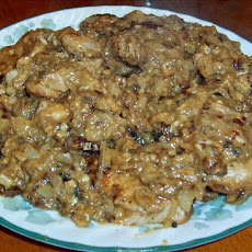 Guinness Pork Chops in Gravy