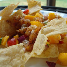 Spicy Shrimp Nachos