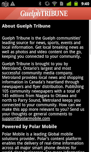 【免費新聞App】Guelph Tribune-APP點子