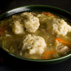 Easy Chicken and Chive-Dumpling Soup Recipe