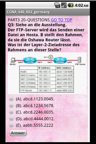 CCNA 640-802 Real Exam German