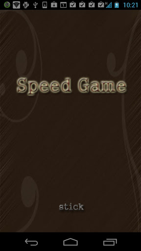 Speed Game