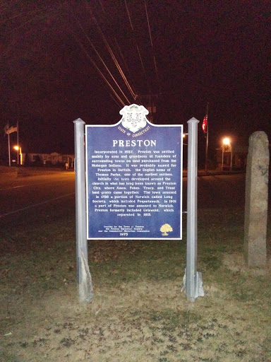 Preston Historical Marker