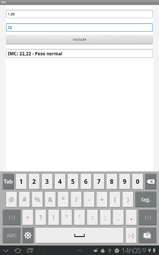 【免費健康App】Calculadora IMC-APP點子