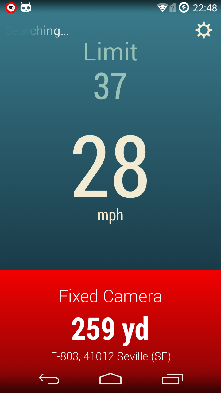 Android application Speed Cameras UK - Alerts screenshort