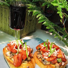 Portabella Mushroom Bruschetta