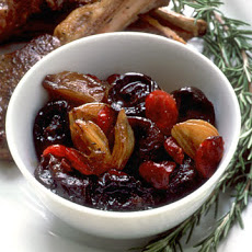 Lamb Chops with Prune Chutney