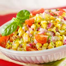 Grilled Summer Corn & Tomato Salad