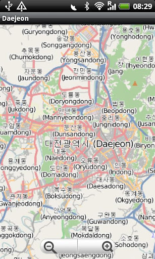 Daejeon StreetMap