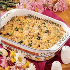 Wild Rice and Ham Casserole