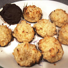 Jumbo Black Bottom Coconut Macaroons