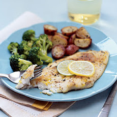 Flounder with Lemon-Lime Butter