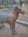 The Horse in the Jayalakshmipuram Park