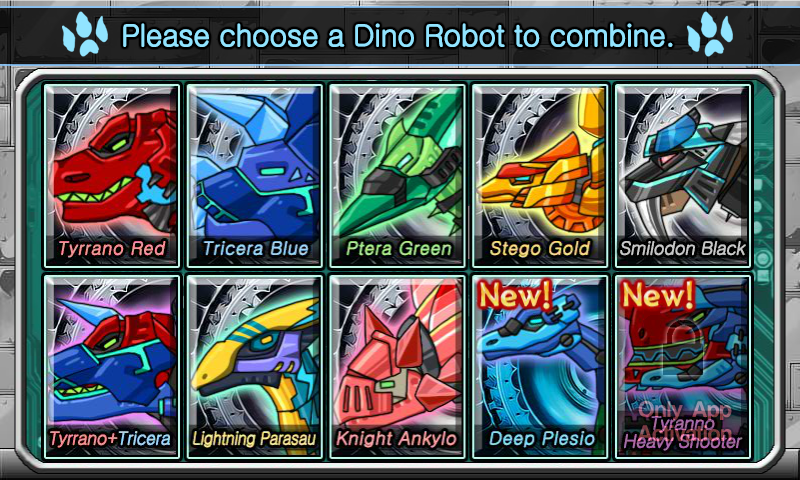 Android application Dino Robot - Dino Corps. screenshort