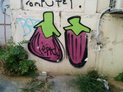Two Eggplants 