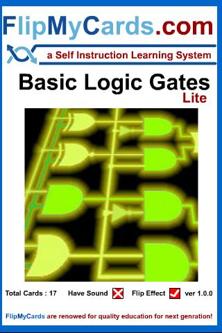 Logic Gates-Flip Learning