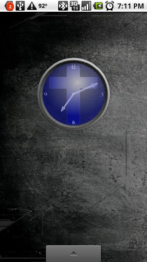 Religious Analog Clock