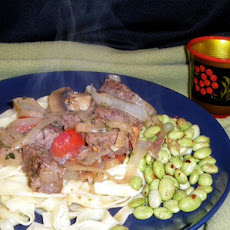 Beef Stroganoff: Easy and Natural