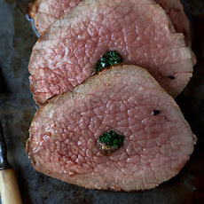 Penny-Pinching Arugula Stuffed Eye Round