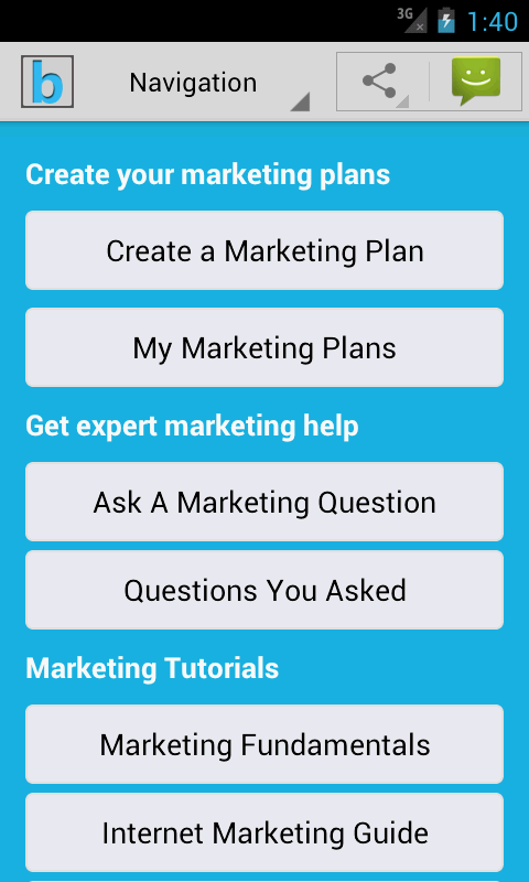 Android application Marketing Plan &amp; Strategy screenshort