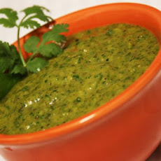 Roasted Poblano Cilantro Sauce