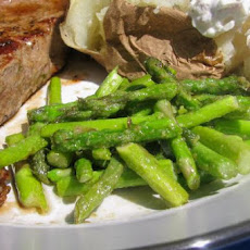 Simple Stir-Fried Asparagus