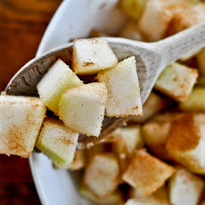 Pomegranate Pear Crumble Cups