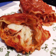 Seafood Lasagna Roll Ups!