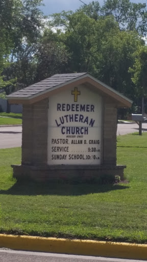 Redeemer Lutheran Church sign