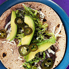 Black Bean and Cheese Tacos
