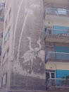 Twin Birds Mural