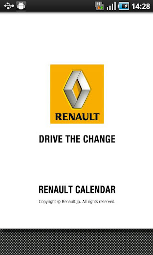 RENAULT CALENDAR