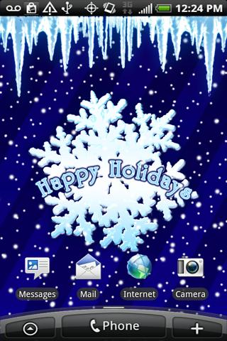 Happy Holidays Live Wallpaper