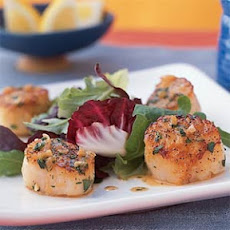 Lemon-Shallot Scallops