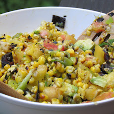Grilled and Zesty Lime-Corn Salad