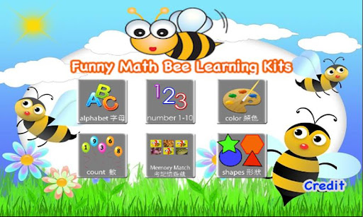 Funny Math Bee Learning Kits