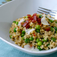 Risotto With Peas & Prosciutto