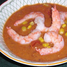 Florida Gazpacho With Shrimp