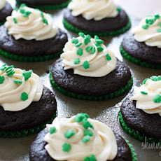 Chocolate Stout Cupcakes with Baileys Cream Cheese Frosting