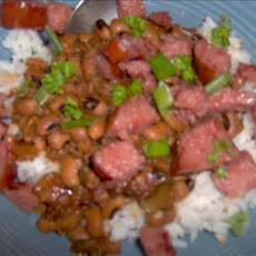 Creole Black-Eyes and Rice for the Crock Pot
