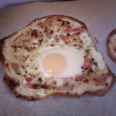 Tarte Flambee (Alsatian Pizza)