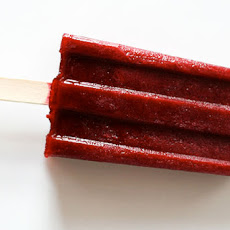 Blackberry, Honey and Yogurt Pops