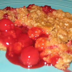 Crock Pot Cherry Crisp