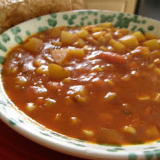 Italian Potato Soup (Minestra Di Patate)