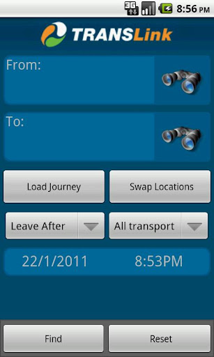 translink-qld-planner for android screenshot