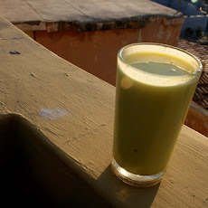 Saffron-Cardamom Lassi