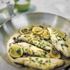 Codfish with Herbed White-Wine Lemon Sauce