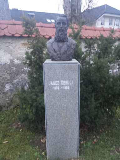 Janez Cebulj statue